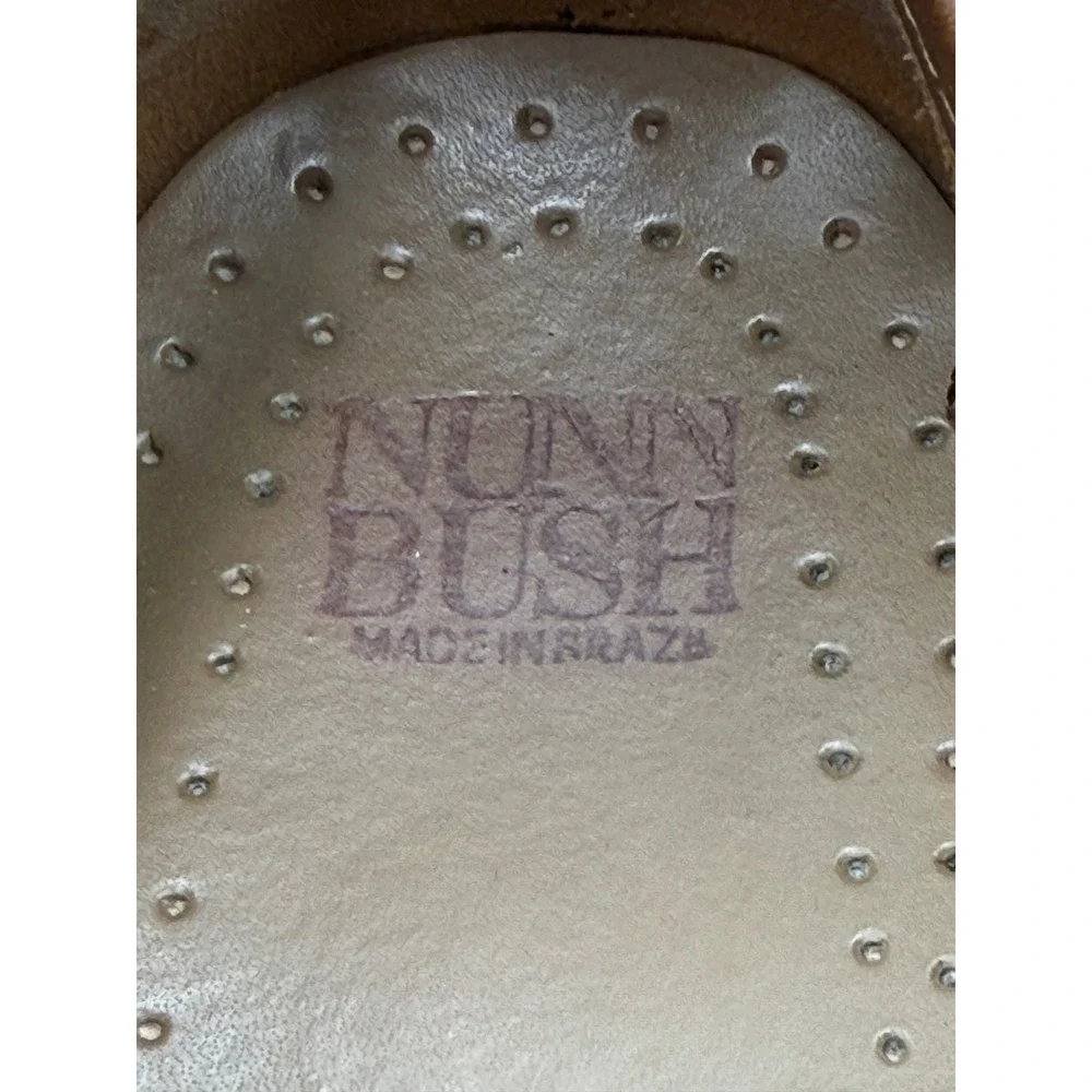 Nunn Bush Mohican Loafers Mens 9 M Brown Leather Kiltie‎ Tassel Woven Shoes